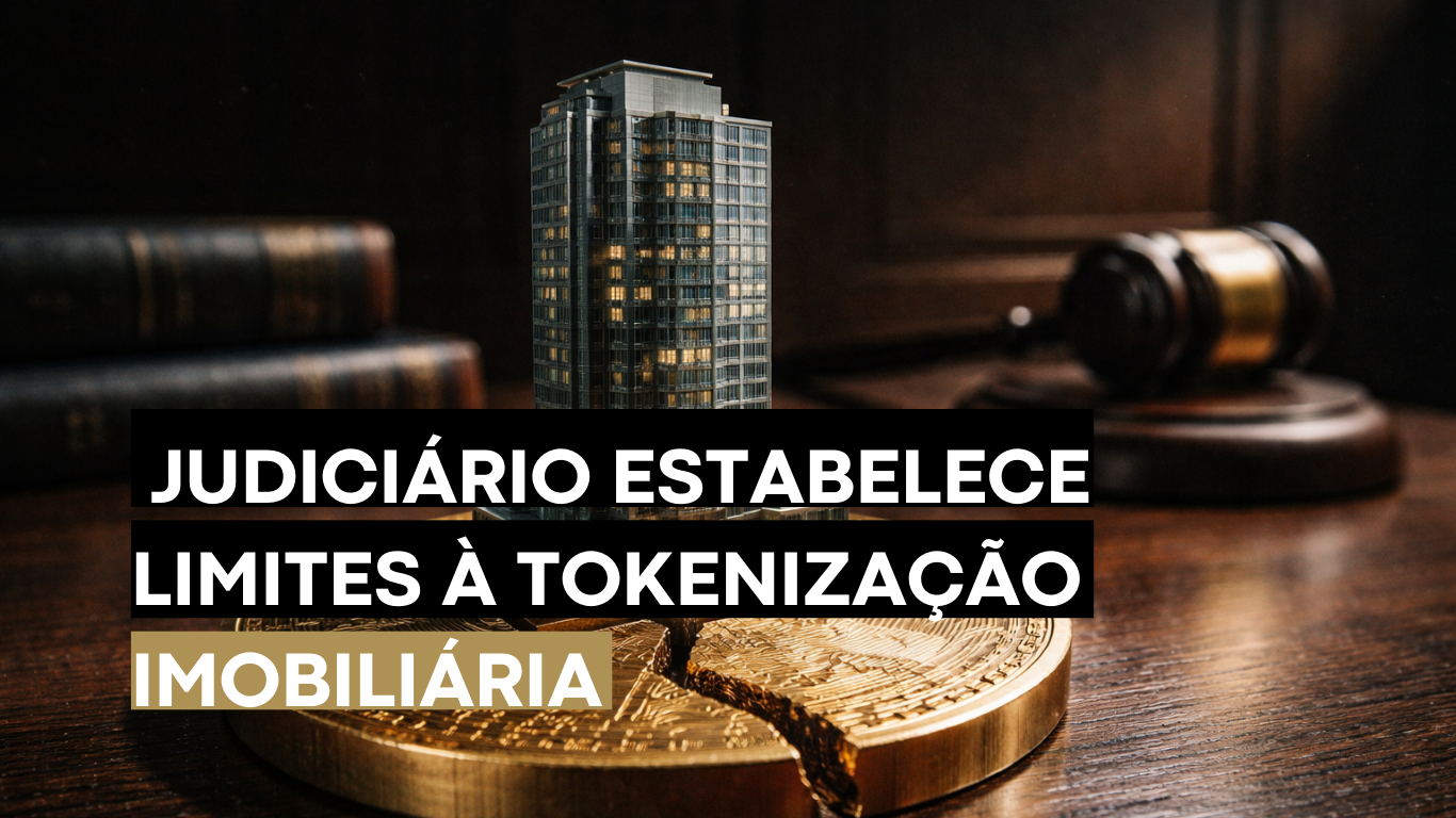 Judiciário estabelece limites à tokenização imobiliária